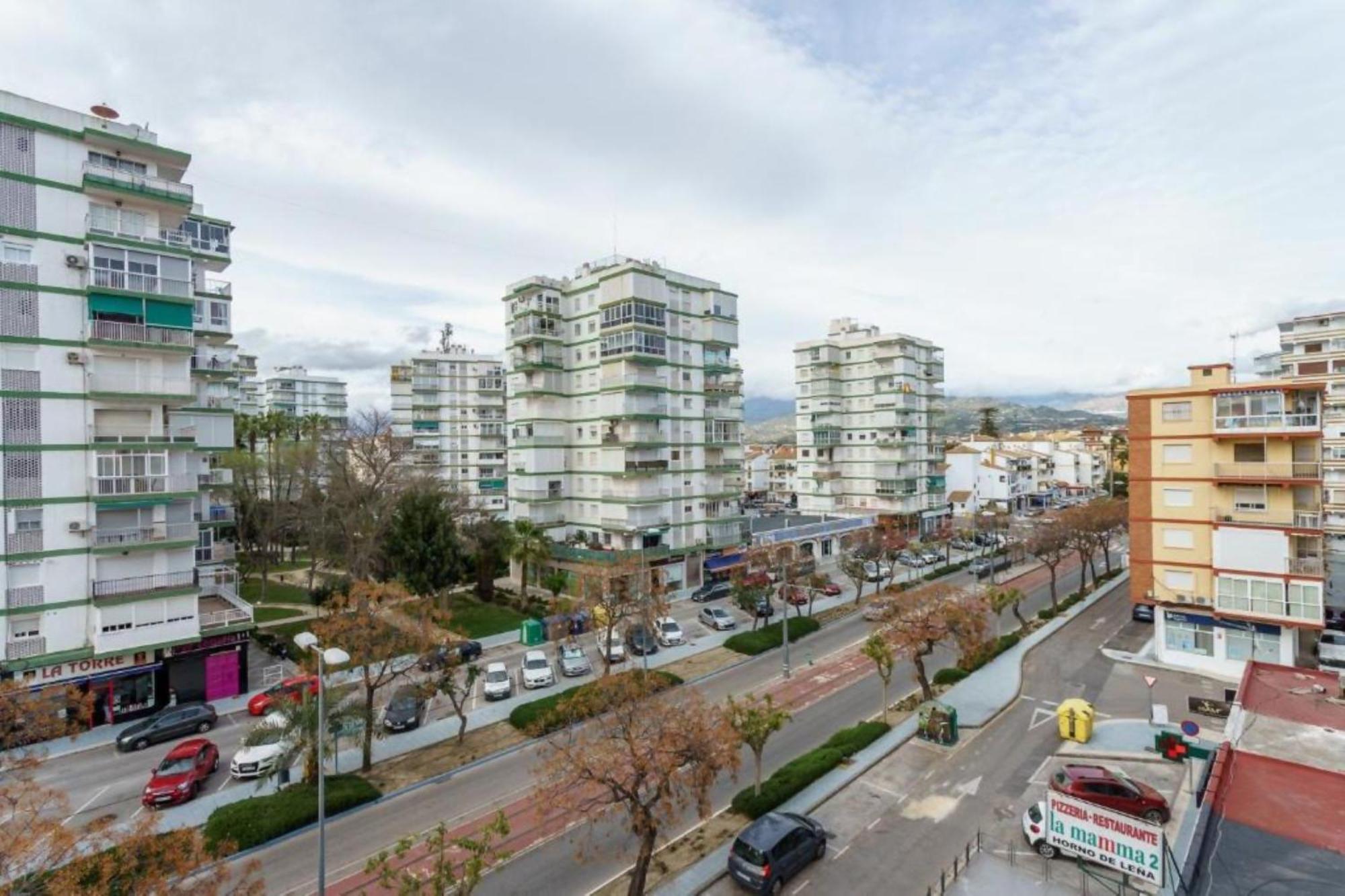Plazamar Centro Apto 1 Dorm 3 Huesped Playa Wifi Torre Del Mar Exterior foto